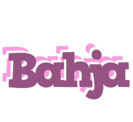 Bahja relaxing logo