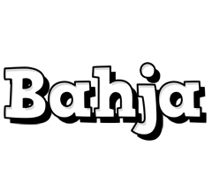 Bahja snowing logo