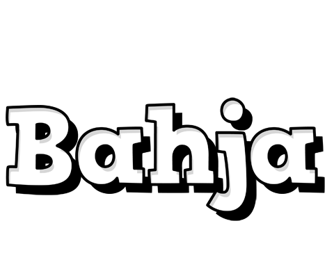 Bahja snowing logo