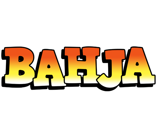 Bahja sunset logo