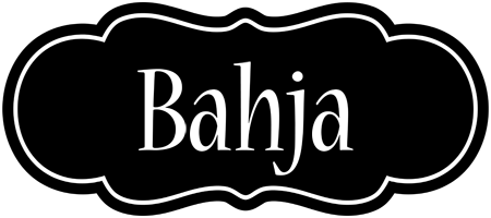 Bahja welcome logo