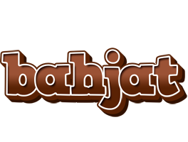 Bahjat brownie logo