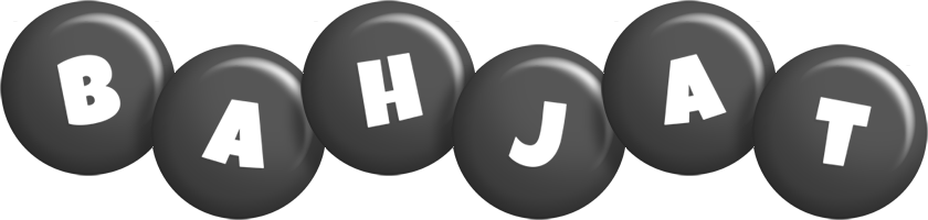 Bahjat candy-black logo