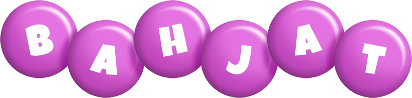 Bahjat candy-purple logo