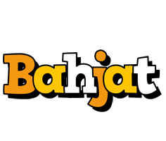 Bahjat cartoon logo