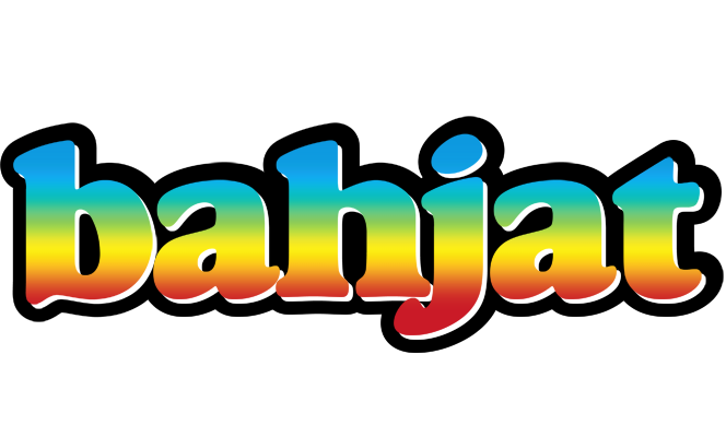 Bahjat color logo