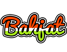 Bahjat exotic logo