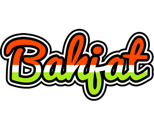 Bahjat exotic logo