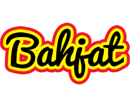 Bahjat flaming logo