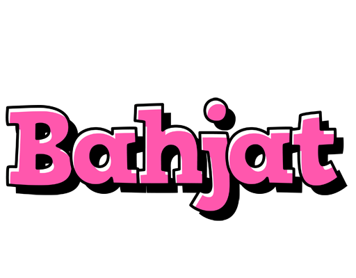 Bahjat girlish logo