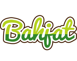 Bahjat golfing logo