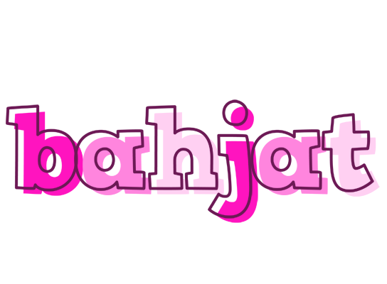 Bahjat hello logo