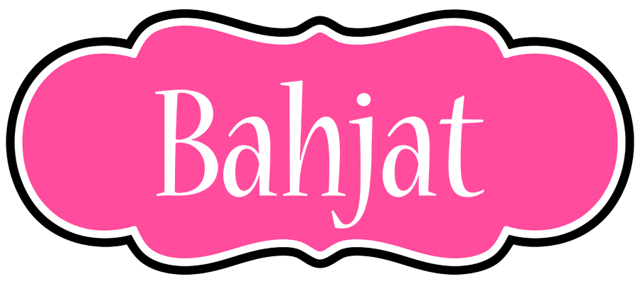 Bahjat invitation logo