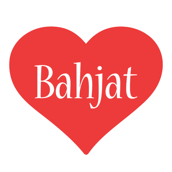Bahjat love logo