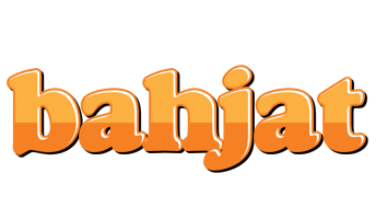 Bahjat orange logo