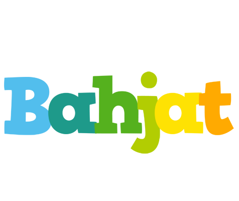 Bahjat rainbows logo