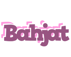 Bahjat relaxing logo