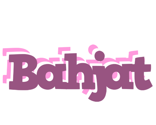 Bahjat relaxing logo