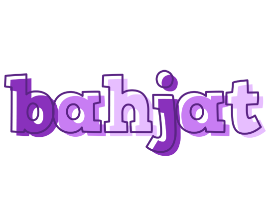 Bahjat sensual logo
