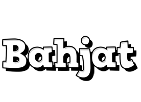 Bahjat snowing logo