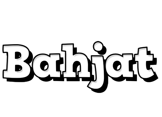 Bahjat snowing logo