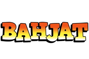 Bahjat sunset logo