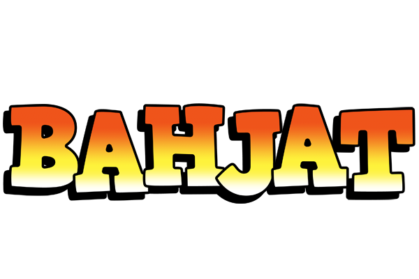 Bahjat sunset logo