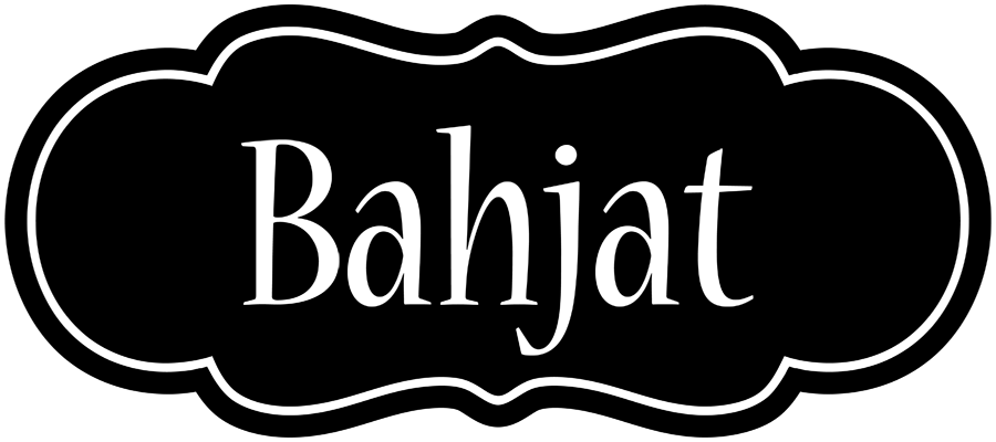 Bahjat welcome logo