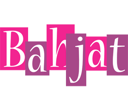 Bahjat whine logo