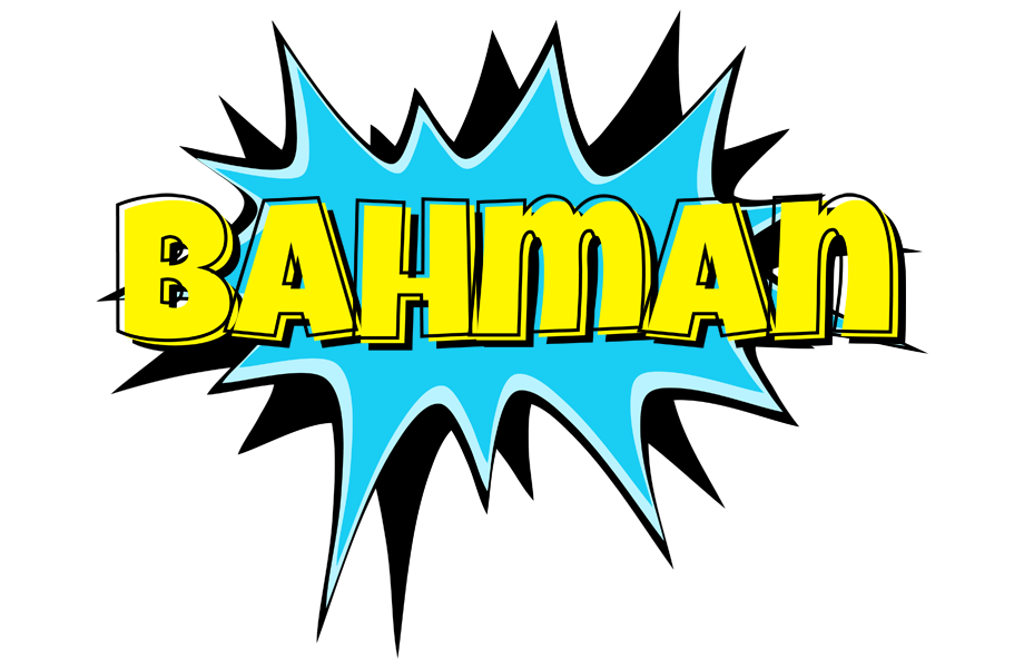 Bahman amazing logo