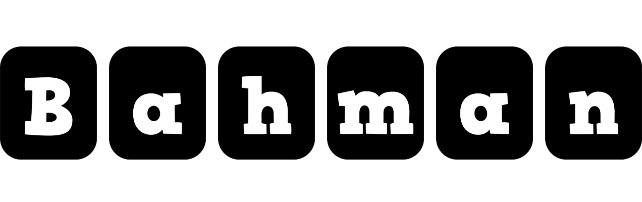 Bahman box logo