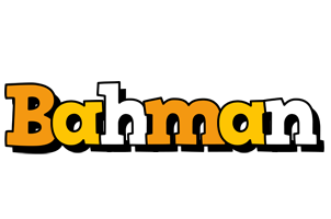 Bahman cartoon logo