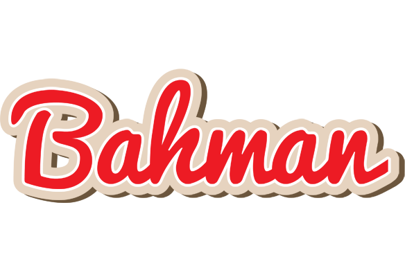 Bahman chocolate logo