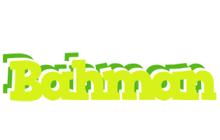 Bahman citrus logo