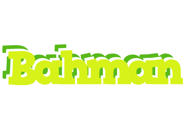 Bahman citrus logo