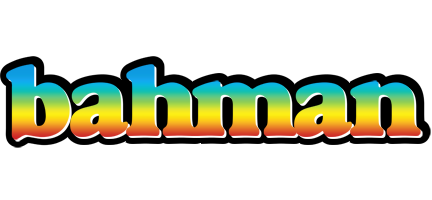 Bahman color logo