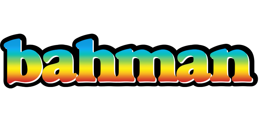 Bahman color logo