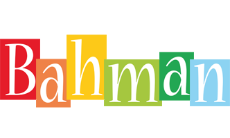 Bahman colors logo