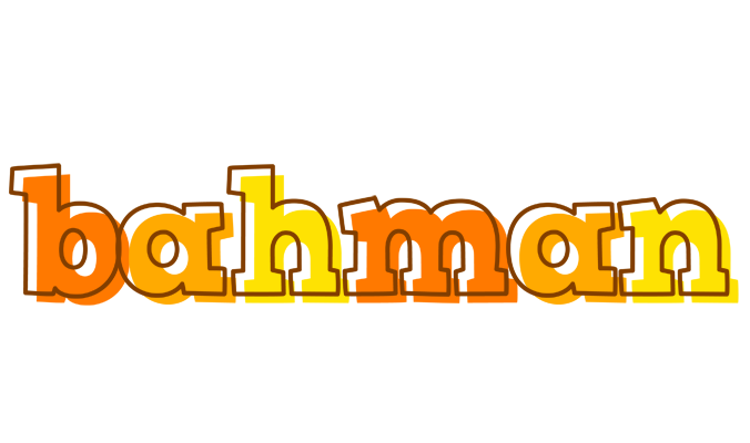 Bahman desert logo