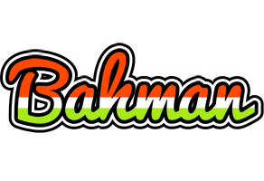 Bahman exotic logo