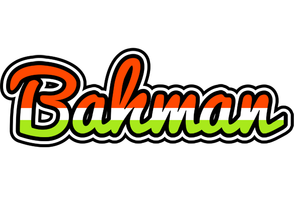 Bahman exotic logo