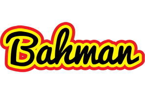 Bahman flaming logo