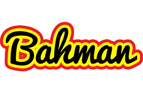 Bahman flaming logo