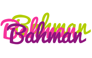 Bahman flowers logo