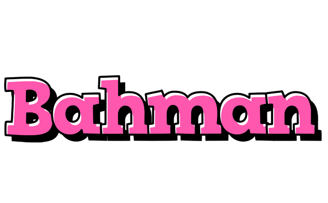 Bahman girlish logo
