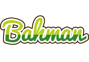 Bahman golfing logo