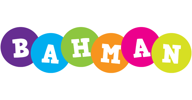 Bahman happy logo