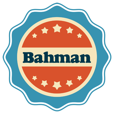 Bahman labels logo