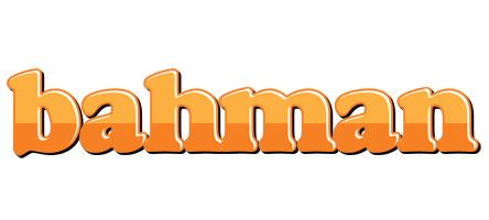 Bahman orange logo