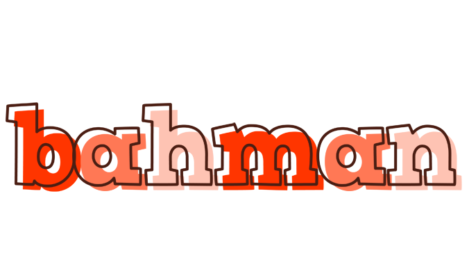 Bahman paint logo
